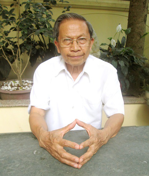 Thiếu tướng Lê Văn Cương, nguyên Viện trưởng Viện Nghiên cứu Chiến lược, Bộ Công an . Ảnh: Cao Tuân
