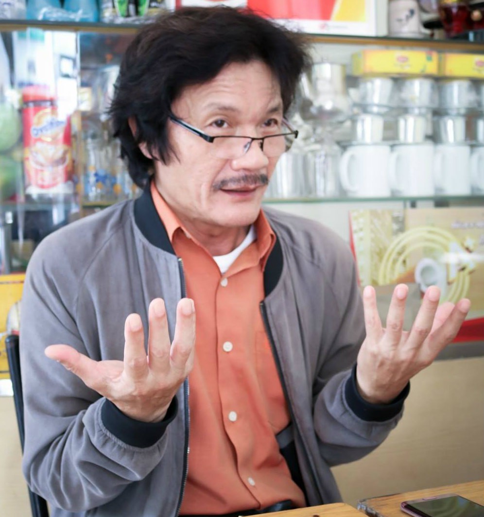 Anh nói thu nhập của bản thân ở mức vừa đủ.