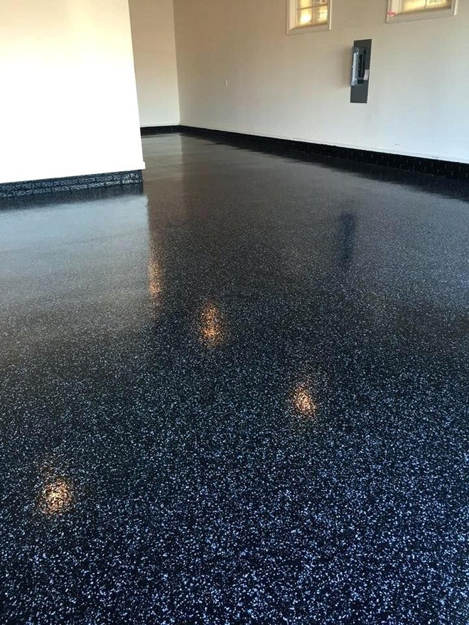 S&agrave;n epoxy chống nứt, v&igrave; vậy nếu bạn c&oacute; con nhỏ hoặc nu&ocirc;i th&uacute; cưng th&igrave; sử dụng ch&uacute;ng l&agrave; &yacute; tưởng tuyệt vời.