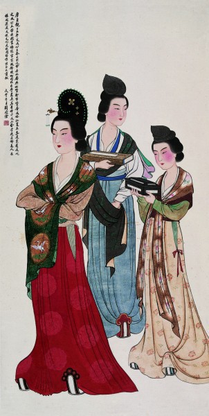 
Con g&aacute;i của Đường Trung T&ocirc;ng đều l&agrave; những c&ocirc; n&agrave;ng dũng cảm v&agrave; cực kỳ gan dạ. (Ảnh: Internet)
