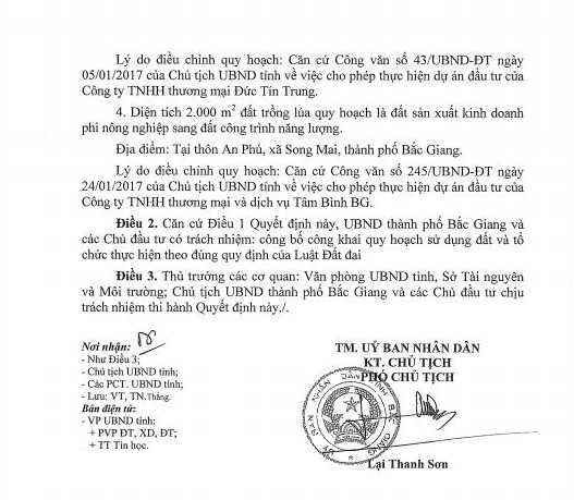 
Quyết định số 183/QĐ-UBND ngày 7/4/2017 của UBND tỉnh Bắc Giang
