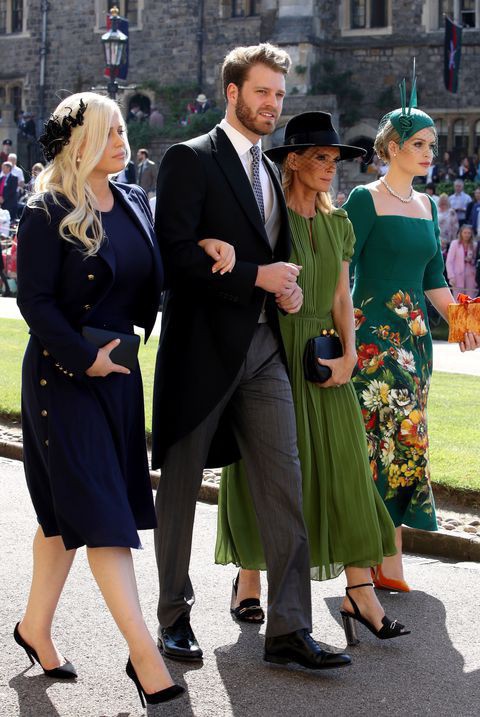 Vóc dáng nổi trội và gương mặt đẹp xuất sắc của Hoàng thân Louis Spencer trong đám cưới Hoàng tử Harry và Meghan Markle.