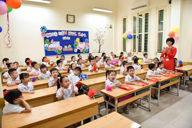 Học sinh lớp 1 (ảnh minh họa)