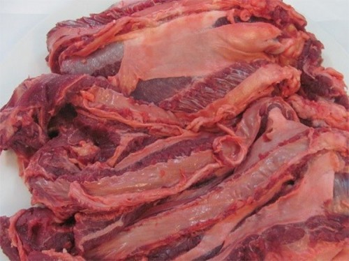 
Thịt bò nên chọn thịt giẻ sườn. Ảnh minh họa.
