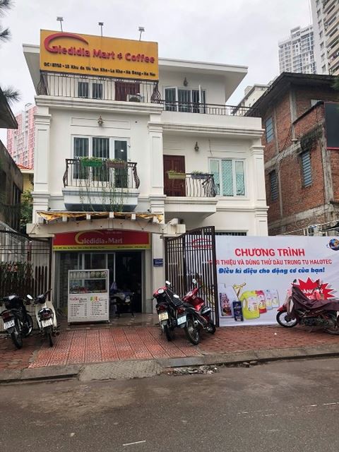 
Trụ sở Công ty Giedidia thuê tại khu đô thị Văn Khê, quận Hà Đông, Hà Nội
