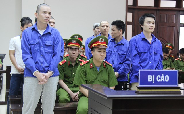 
Tử tù Nguyễn Văn Tình tại phiên tòa phúc thẩm vụ mua bán gần 1.200 bánh heroin. 
