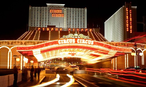 Khách sạn Circus Circus tại Las Vegas. Ảnh: AP.