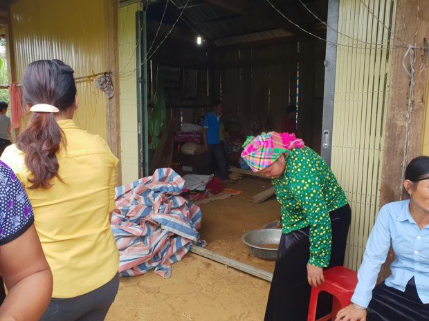 Ngôi nhà nơi xảy ra án mạng.