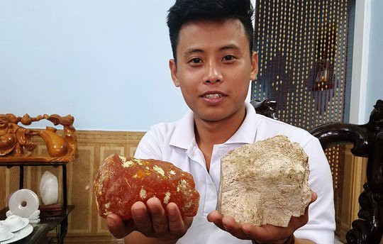Hai vi&ecirc;n đ&atilde; đ&atilde; được hỏi mua với gi&aacute; 5 tỷ đồng/kg