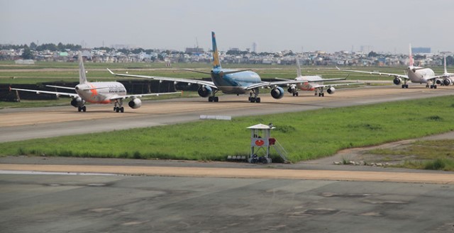 
Các phi công Vietnam Airlines phản ánh bị đối xử bất công và bóc lột lao động trong thời gian dài. Ảnh: Tiến Đạt
