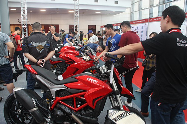 Hãng Ducati trưng bày tới 26 mẫu xe tại triển lãm lần này.