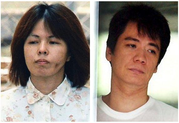 Hai kẻ s&aacute;t nh&acirc;n m&aacute;u lạnh kh&eacute;t tiếng nước Nhật Matsunaga Futoshi v&agrave; Ogata Junko. (Ảnh: Internet)