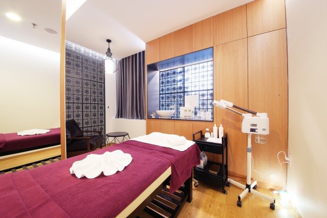 Không gian chuyên nghiệp cung cấp giải pháp chăm sóc da chuyên nghiệp