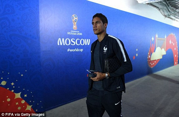 Trung vệ Varane của đội tuyển Pháp