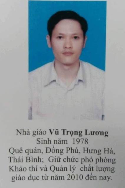
Chân dung ông Vũ Trọng Lương.
