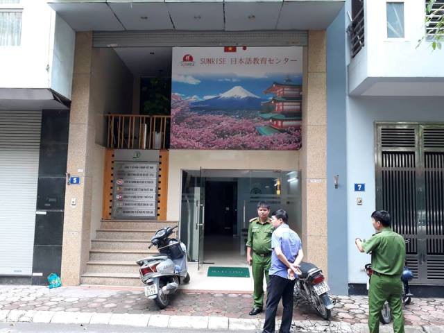 
Trụ sở Công ty TNHH Đầu tư Quốc tế Mai Linh - nơi xảy ra sự việc.
