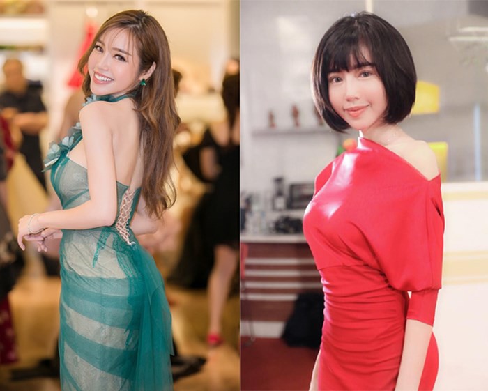 Dù đã là mẹ của hai nhóc tì đáng yêu nhưng Elly Trần không quên cập nhật xu hướng tóc ngắn hiện đại.