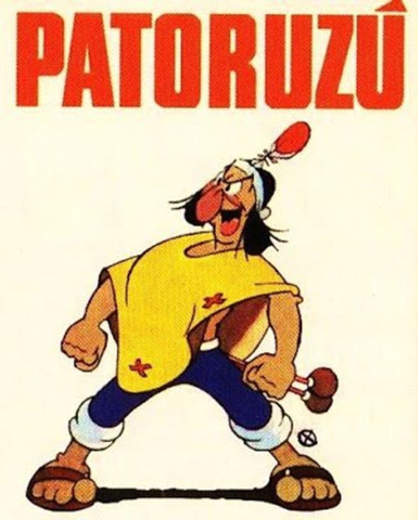 Nhân vật trong truyện tranh - Patoruzú được Maradona dùng để đả kích Messi.