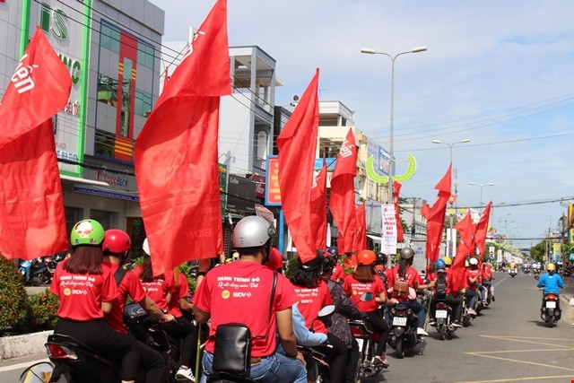 Cán bộ BIDV Hải Phòng tham gia hiến máu