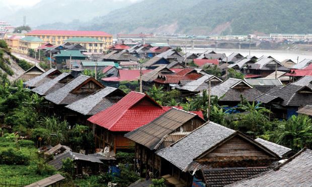 
Một góc khu di dân tái định cư thủy điện Sơn La.

