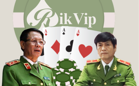 Ông Phan Văn Vĩnh (trái) và ông Nguyễn Thanh Hoá nắm vai trò chỉ huy trong đường dây đánh bạc nghìn tỷ.