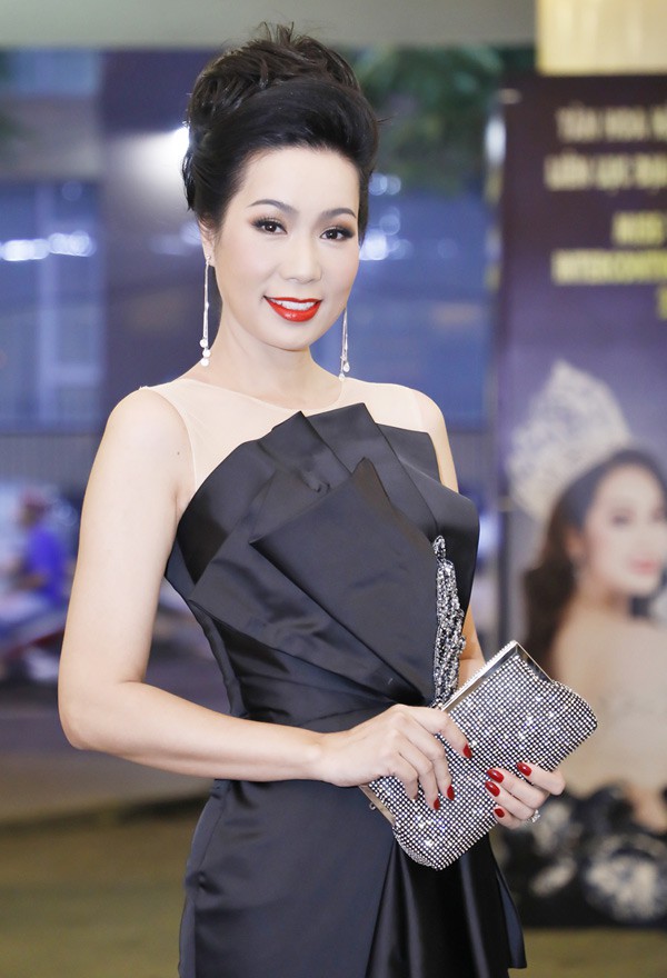 Á hậu Trịnh Kim Chi cùng Nguyên Vũ là giám khảo Hoa hậu doanh nhân người Việt Liên lục địa 2018. Chị tiết lộ nhiều lần tranh cãi căng thẳng với nam ca sĩ trên ghế nóng. Tuy nhiên ngoài đời cả hai vẫn là bạn bè thân thiết.
