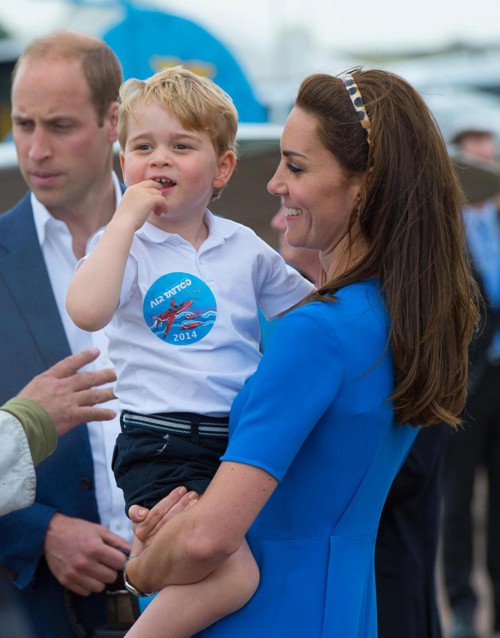 Vợ chồng Kate luôn cố gắng dành nhiều thời gian cho con nhất dù bận nhiều công việc của hoàng gia. Ảnh: Splash News.