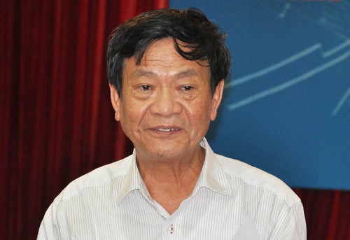 PSG Trịnh Đình Tùng, Tổng thư ký Hội Giáo dục Lịch sử Việt Nam. Ảnh: Viết Tuân.