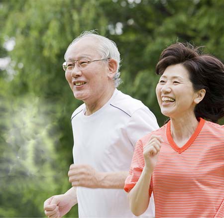 Tập luyện thể dục, thể thao giúp tuổi xế chiều cải thiện chất lượng cuộc sống.