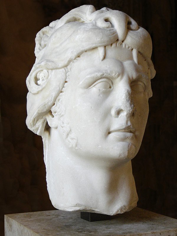 Phác họa chân dung vị vua Mithradates VI.