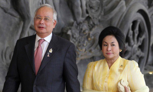 
Vợ chồng cựu thủ tướng Malaysia Najib Razak. Ảnh: Reuters.
