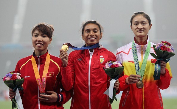Thảo gi&agrave;nh HCB c&aacute;ch đ&acirc;y bốn năm tại ASIAD.
