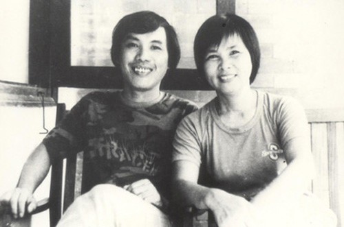 Vợ chồng Xuân Quỳnh, Lưu Quang Vũ.