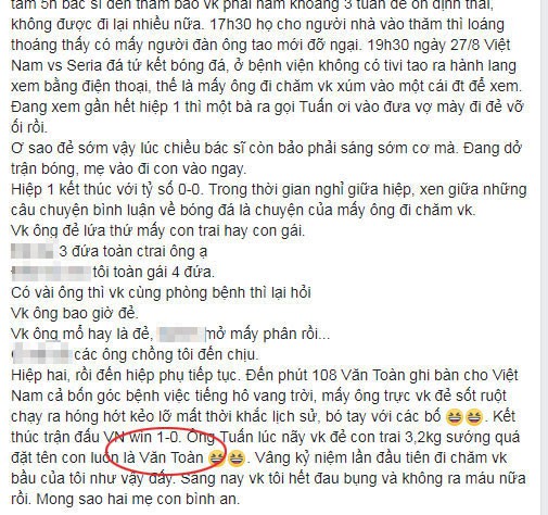 Câu chuyện của ông bố trẻ nhận được sự quan tâm từ cư dân mạng. Ảnh chụp màn hình