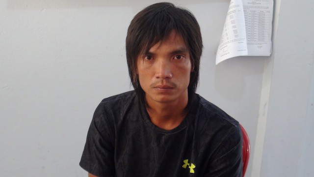 Nghi phạm bị tạm giữ.