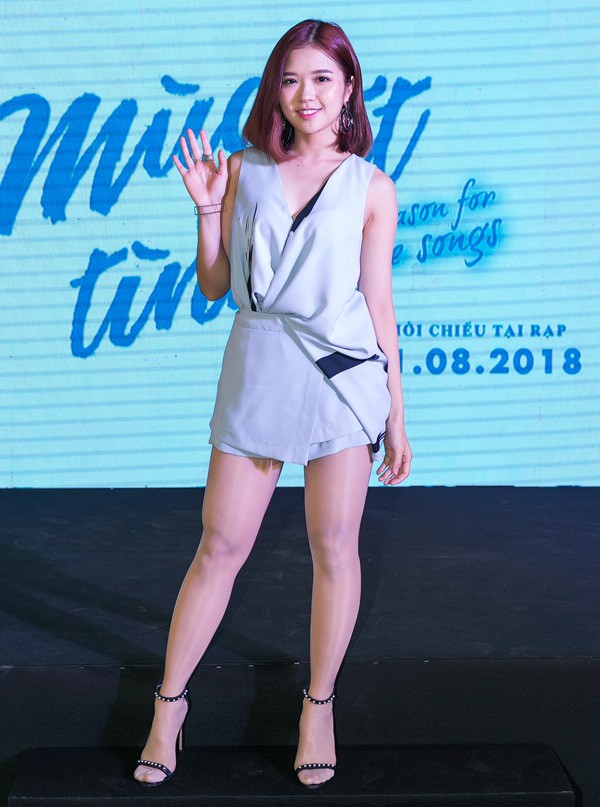 Ca sĩ Suni Hạ Linh cũng góp mặt trong phim ca nhạc của đạo diễn Thắng Vũ.