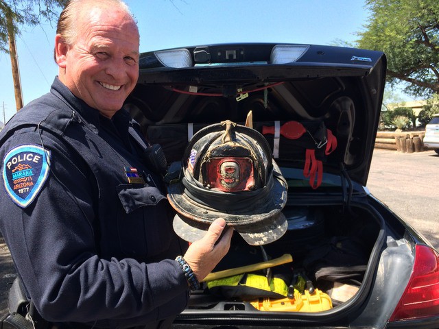 
Ông Dan Rowan, một trong những người lính cứu hỏa đầu tiên tới hiện trường thảm kịch 11/9.
