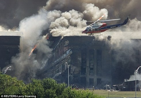 Vụ tấn công Lầu Năm Góc hôm 11/9 khiến 189 người thiệt mạng, trong đó có 5 tên không tặc. (Ảnh: Reuters) 