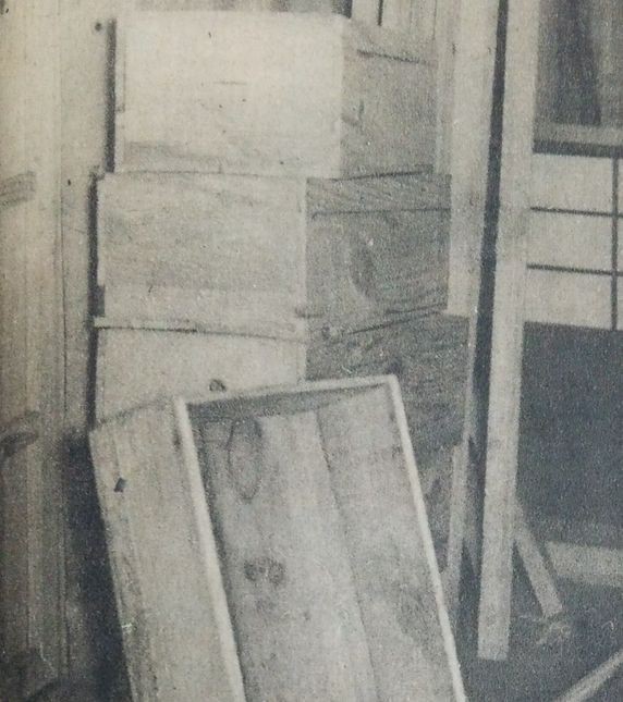 Nhiều thùng gỗ tìm thấy tại bệnh viện Kotobuki được xem là quan tài chứa thi thể của những đứa trẻ sơ sinh.