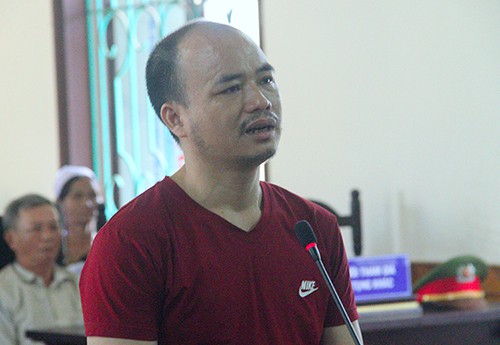 Bị cáo Hải tại tòa. Ảnh: Đức Hùng