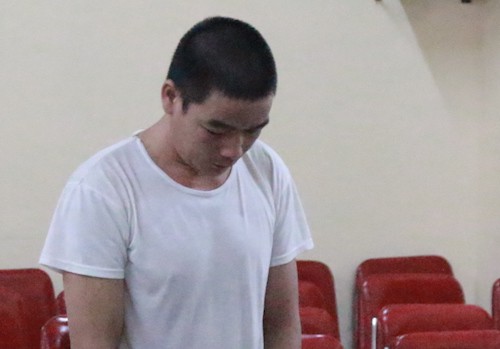 Bị cáo Quang Văn Bốn tại tòa.