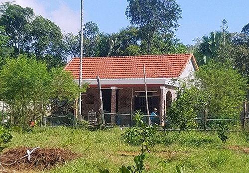 Ngôi nhà xảy ra án mạng. Ảnh: Đức Hùng