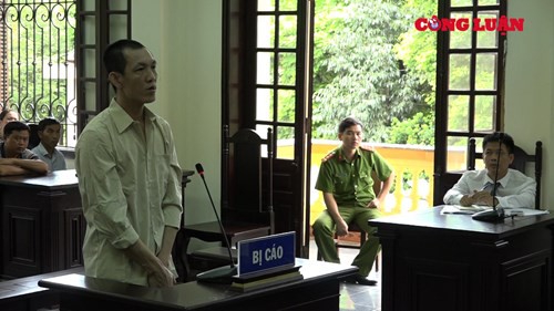 Bị cáo Đỗ Hoài Nam trong phiên tòa xét xử phúc thẩm ngày 18/9/2018.
