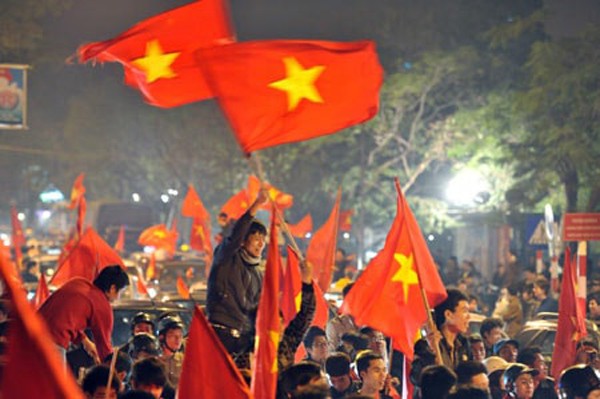 
Lịch sử bóng đá Việt Nam lại lặp lại sau trận chiến thắng vào năm 2008 trước Thái Lan trong giải AFC Cup.
