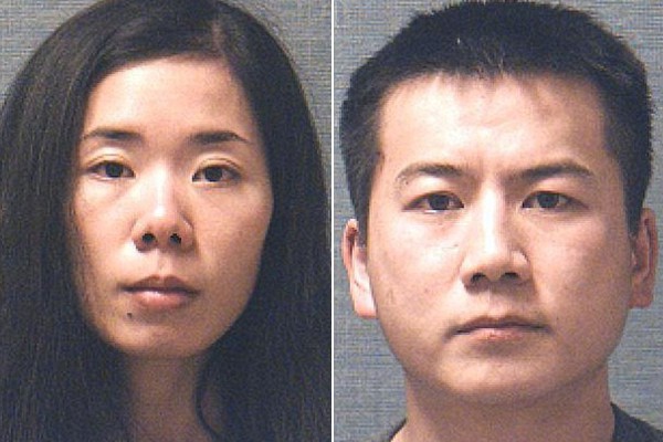 Ming Ming Chen v&agrave; chồng, Liang Zhao. Ảnh: Stark County Sheriffs Department