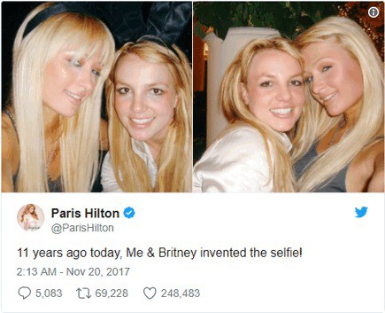 
Chứ không phải Paris Hilton đã phát minh ra Selfie&nbsp;
