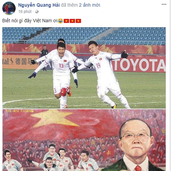 
Nguyễn Quang Hải lên tiếng về chiến thắng của U23 Việt Nam.
