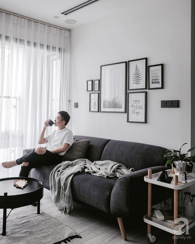 Căn hộ vô cùng đặc biệt với nội thất, vật dụng đậm chất Bắc Âu.