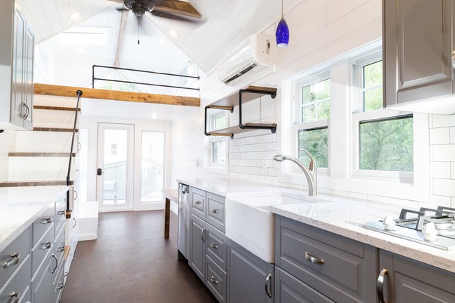 Các không gian đầy đủ công năng.