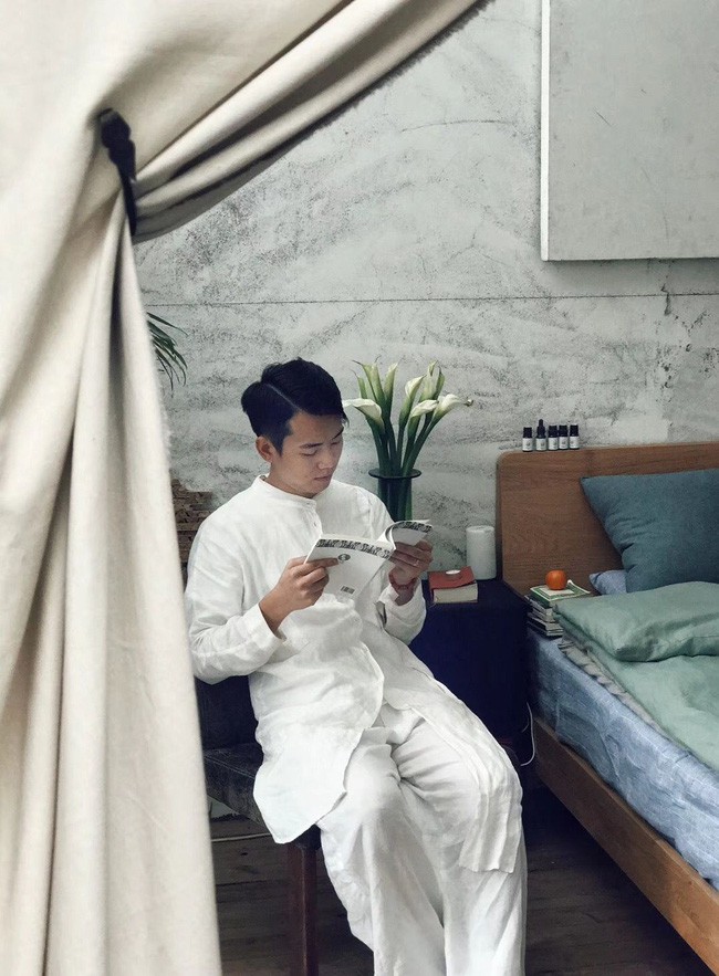 Góc nghỉ ngơi vô cùng đặc biệt của chàng trai độc thân.